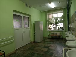 Санитарная зона перед столовой